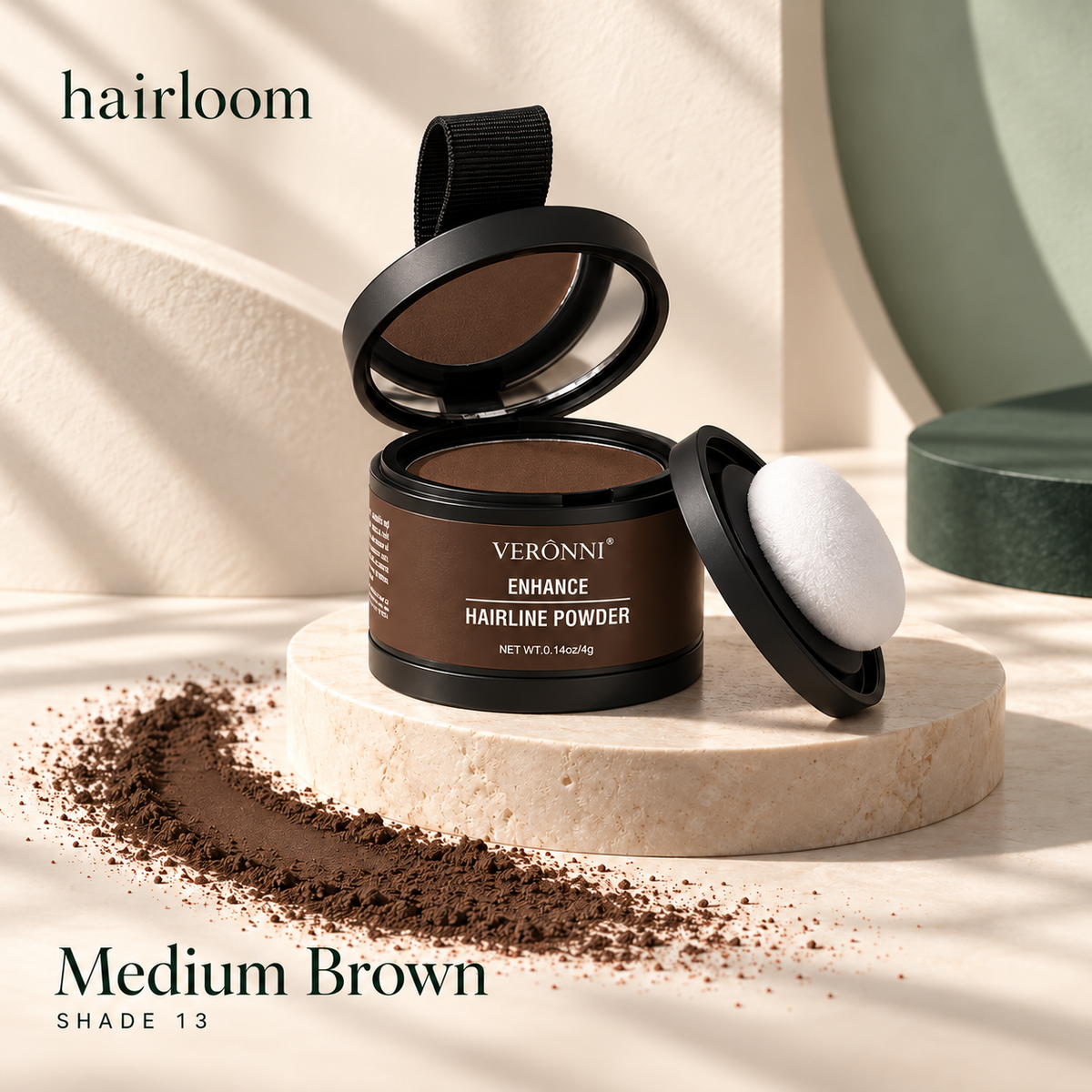 Veronni Hairline & Root Touch-Up Powder